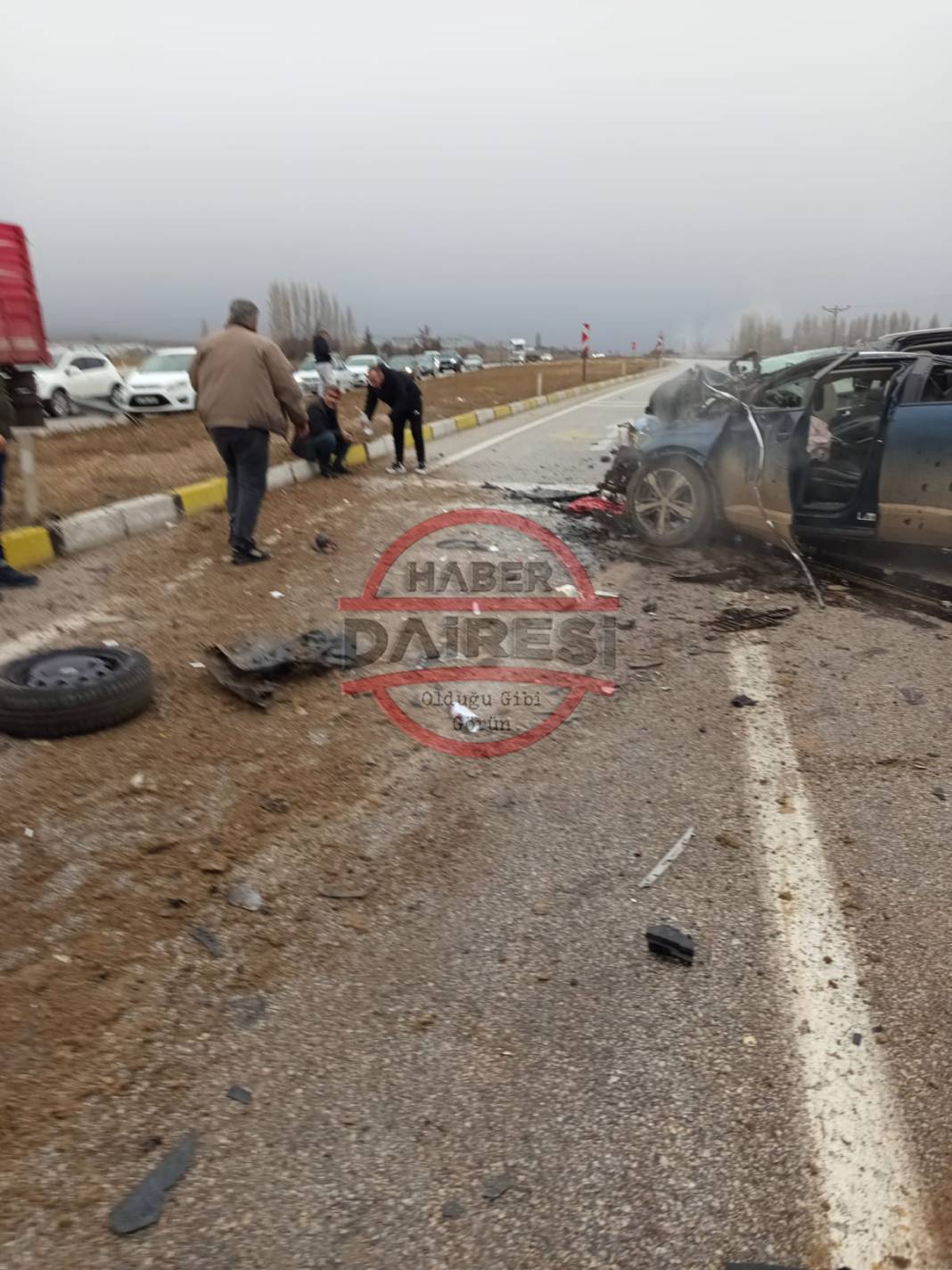 Konya’da otomobiller çarpıştı, ekipler seferber oldu 7